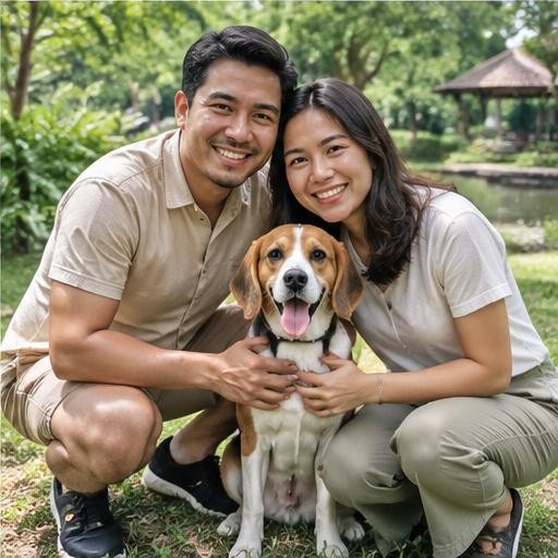 Andi & Sari & Biscuit